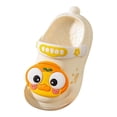 thumbnail image 1 of PEASKJP Girls House Shoes Soft Boot Slipper Non-Slip House Shoes Slip on Baby Sock Shoes Lightweight Outdoor Walking Shoes (Beige,6.5), 1 of 5
