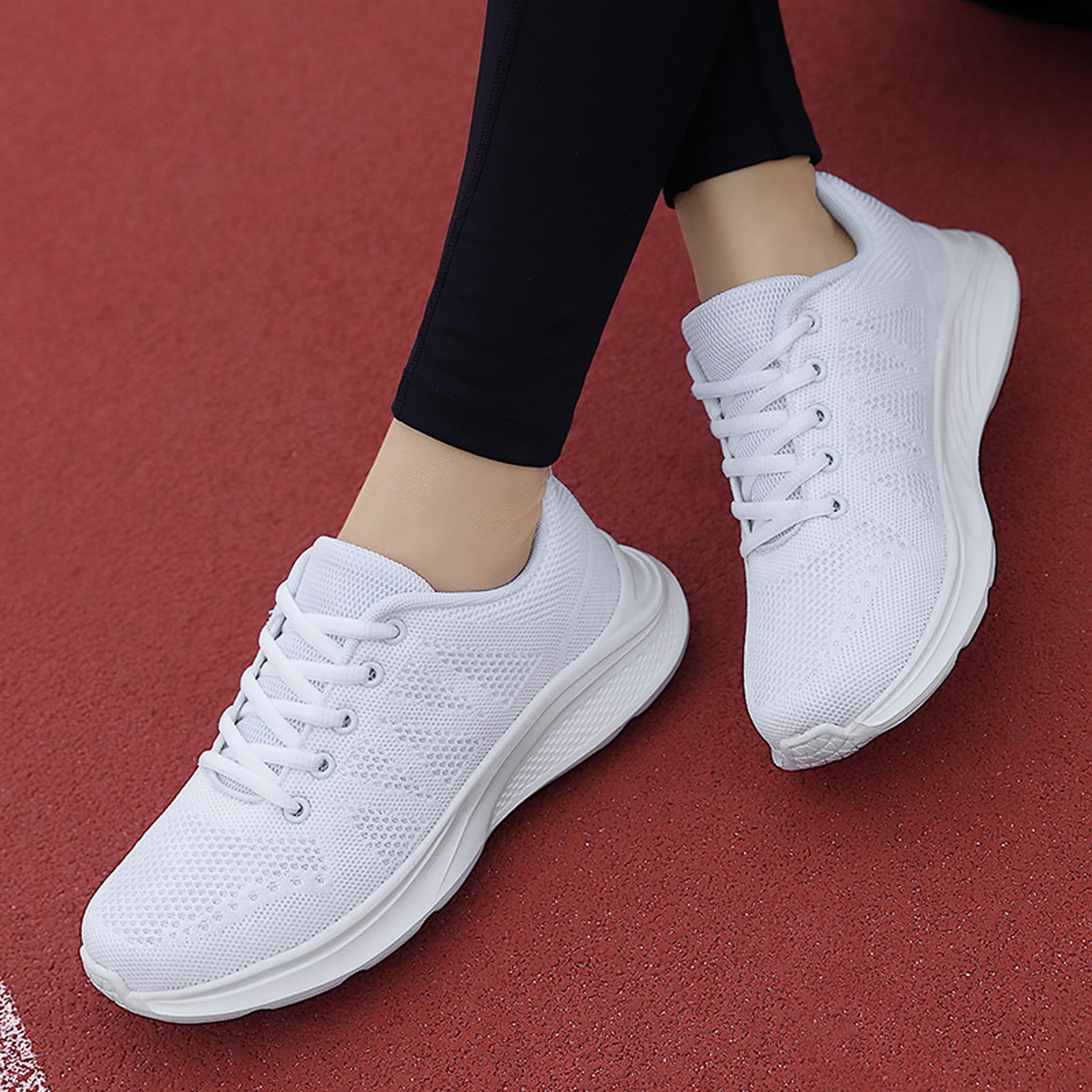 PEASKJP Golf Shoes Women Womens Walking Shoes Tennis Nursing Fashion ...