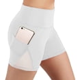 thumbnail image 1 of PEASKJP High Waisted Shorts Women Casual Cotton Shorts Drawstring Comfy Elastic Waist Shorts Summer Pull On Short Women Shorts for Summer White X-L, 1 of 5