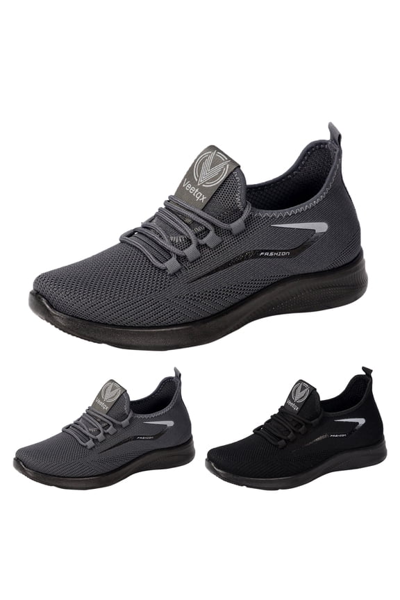 Hiking Shoes Men Sport Sneakers Casual Outdoor Trainers Sneakers Workout Walking Footwear,Black,10