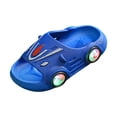 thumbnail image 1 of PEASKJP Kid Slippers Soft Boot Slipper Non-Slip House Shoes Anti-Slip House Shoes for Boys Girls (Blue,13), 1 of 5