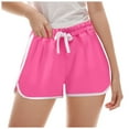 thumbnail image 1 of PEASKJP Kids Girls Shorts Little Big Girls Running Athletic Shorts Toddler Kids Workout Dance Short,Hot Pink 9-10 Years, 1 of 8