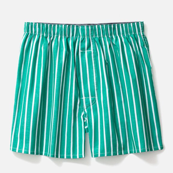 PEASKJP Men Panties Men's Cotton Underwear Gift Box Briefs - Trunks - Boxer Briefs (Green,XL)