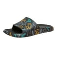 thumbnail image 1 of PEASKJP Men's Casual Beach Slides Non Slip Soft Thick Open Toe Flat Slide Comfort Slides Black 39, 1 of 5