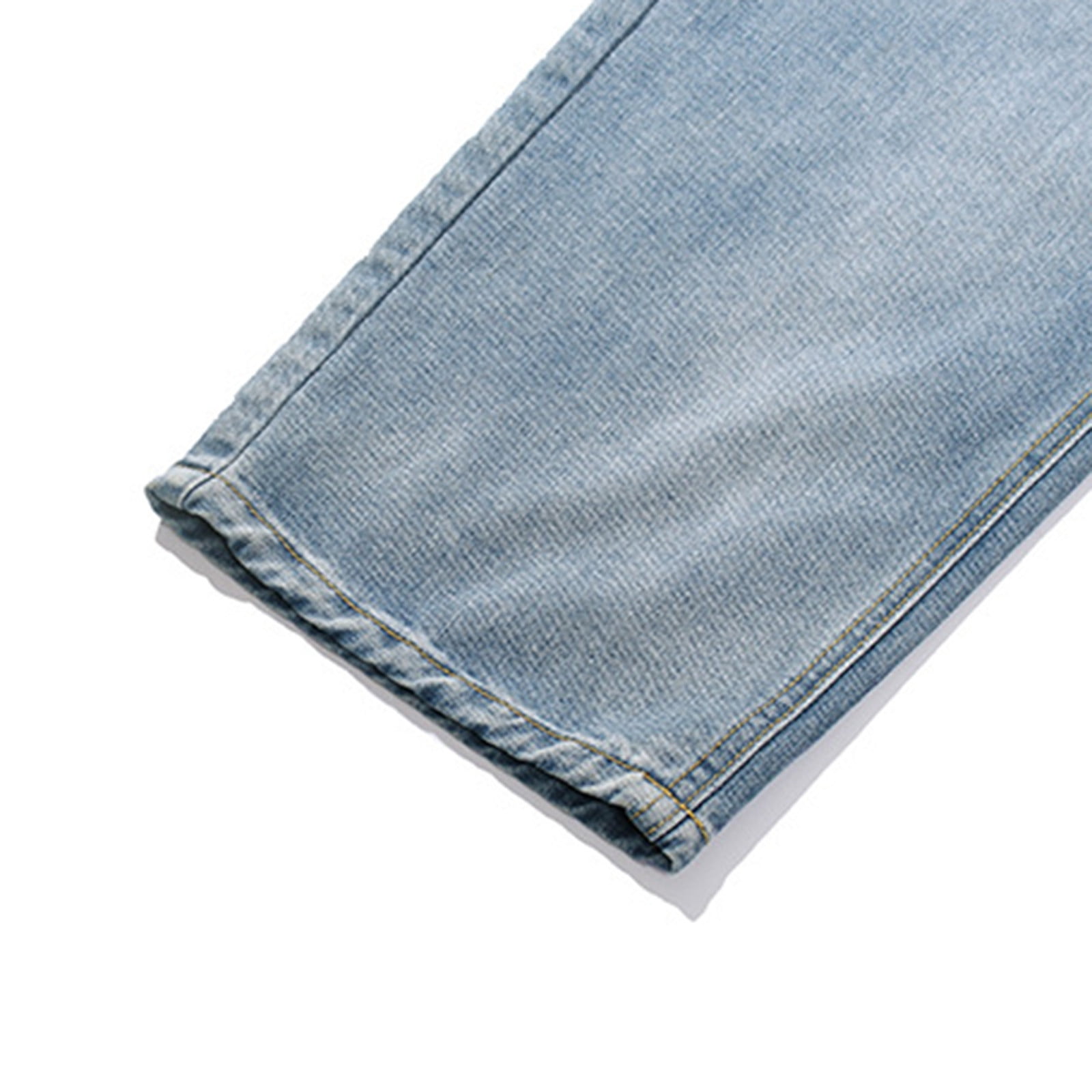 PEASKJP Men's Jeans Stretch Men's Classic 5-Pocket Stretch Bootcut Jean ...
