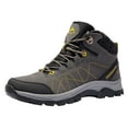 thumbnail image 1 of PEASKJP Men's Snow Boots Men's Winter Boots Snow Boots Walking Boots Cold-Weather Warm Lightweight Walking Boots (Dark Gray,10), 1 of 5