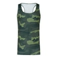 thumbnail image 1 of PEASKJP Men's Tank Tops Men's Muscle Shirts Sleeveless Gym Workout Summer Beach Tank Top (AG,XL), 1 of 3