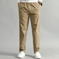 thumbnail image 1 of PEASKJP Mens Cargo Pants Relaxed Fit Men's Cargo Pants Relaxed Fit Water Resistant Work Hiking Pants (Yellow,XL), 1 of 5