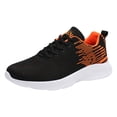 thumbnail image 1 of PEASKJP Mens Comfort Slide Sandals Non-Slip Pillow Sandals Shower Bathroom Slides Sandals Menâs Tunnel Slide Sandal Orange 43, 1 of 5