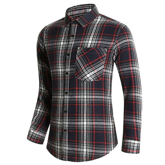 PEASKJP Mens Dress Shirt Long Sleeves Button Down Spring Casual Shirts (A,6XL)
