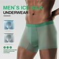 thumbnail image 1 of PEASKJP Mens Panties Men's Performance Boxer Briefs (Blue,XL), 1 of 5