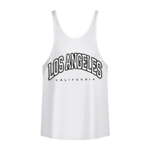 PEASKJP Mens Tank Tops Workout Men's Tank Tops Sleeveless Shirts Gym Workout Running Quick Dry Tech (White,XXL)