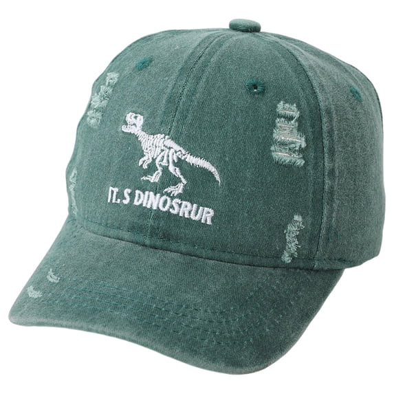 PEASKJP Newborn Cap Baby Baseball Cap Infant Sun Hat Cotton Soft Brim Shell Embroidery Toddler Summer Outdoor, Green