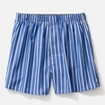 thumbnail image 1 of PEASKJP Panties for Women Men's Classic Underwear Cotton Stretch Boxer Brief (Blue,M), 1 of 2