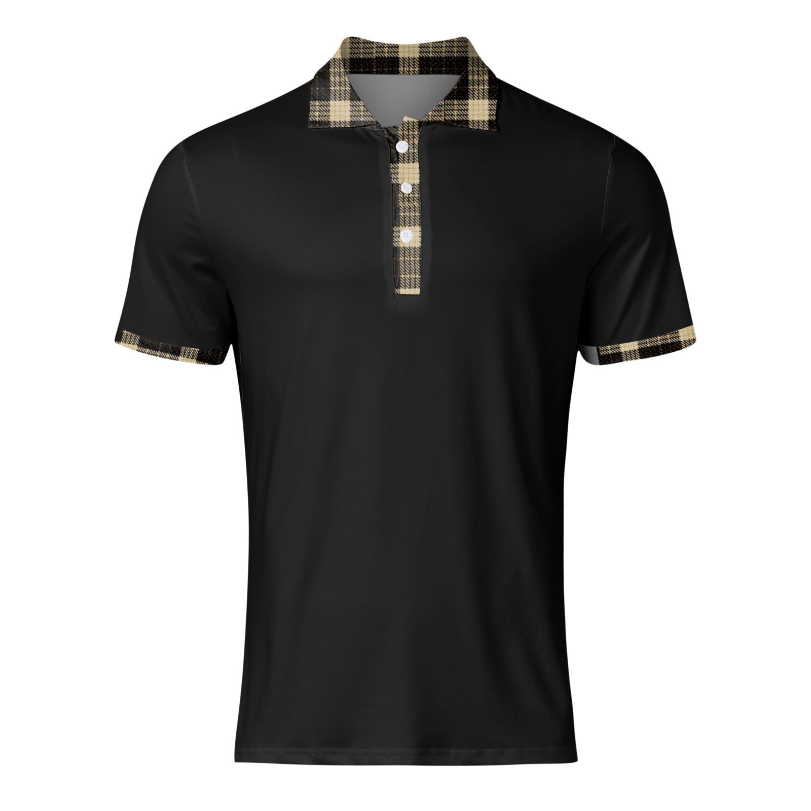PEASKJP Polo Shirts for Men Men's Modern Fit Short Sleeve