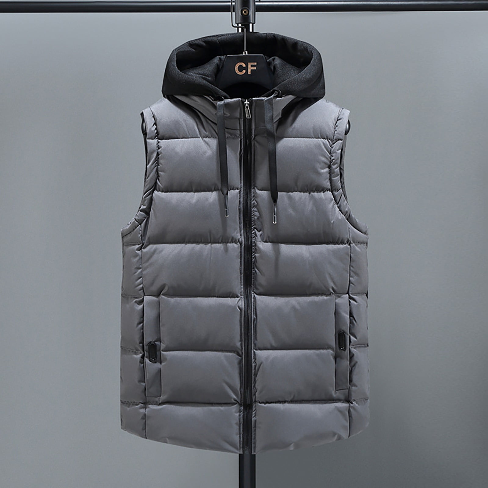 Grey bubble vest hotsell