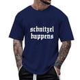thumbnail image 1 of Razzly Men's Graphic T Shirts Casual Short Sleeve Tee Comfortable Summer Round Neck Top for Daily Wear with Unique Print(Dark Blue,L), 1 of 6