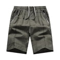 thumbnail image 1 of PEASKJP Shorts for Men Casual Mens Shorts Quick Dry Gym Workout Shorts Men Lightweight Sports Running Shorts with Pockets (Dark Gray,3XL), 1 of 2
