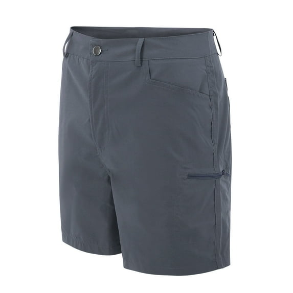 PEASKJP Shorts for Men Men's Cotton Casual Sports Breathable Beach Vacation Shorts Navy 40