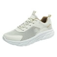 thumbnail image 1 of PEASKJP Sneakers Slip On Shoes for Men Breathable Lightweight Mesh Anti-Slip Athletic Performance Slip On Tennis Gym Workout Walking Footwear Beige 45, 1 of 5