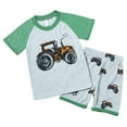 thumbnail image 1 of PEASKJP Summer Casual Short Sets Newborn Baby Boy Summer Clothes Short Sleeve Shirt Top Shorts Casual Baby Boy Shorts Set,Size 4-5 Years, 1 of 9