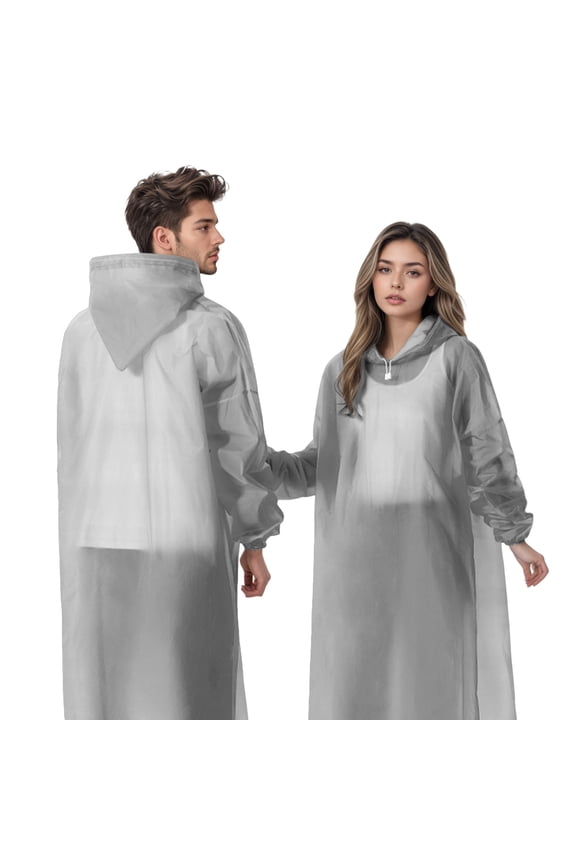 Windbreakers Ladies Lightweight Rain Jacket Lightweight Womens Raincoat with Hood Jackets with Hood for Women Womens Hoodie Running Light Jacket for Women plus Size Snow Jackets(Grey,One Size)