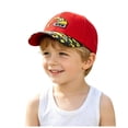thumbnail image 1 of PEASKJP Toddler Boy Ball Cap Toddlers Baseball Hat Boys, Kids Distressed-Washed Baseball Cap Cotton Hats,Size 2-6 Years, 1 of 8