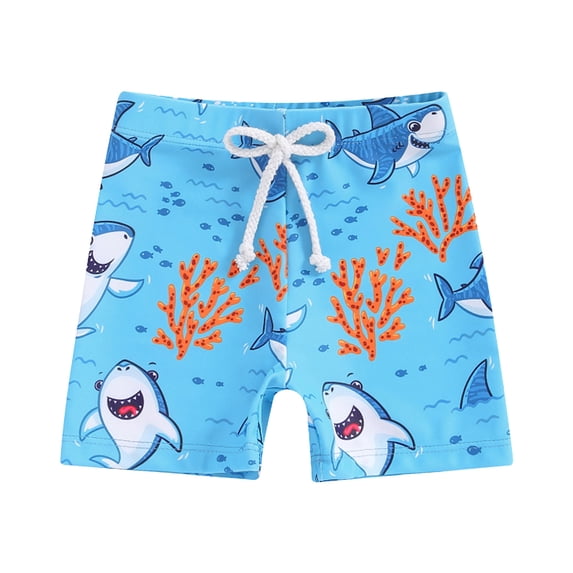 PEASKJP Toddler Boy Shorts Little Boys Quick Dry Beach Board Shorts Swim Trunk Swimsuit Shorts for Boys,Size 12-18 Months