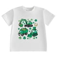 thumbnail image 1 of PEASKJP Toddler Boys Tshirts Casual Tops for Boy Boy's Graphic Short Sleeve T Shirt Summer Tee Top,Size 3-4 Years, 1 of 7