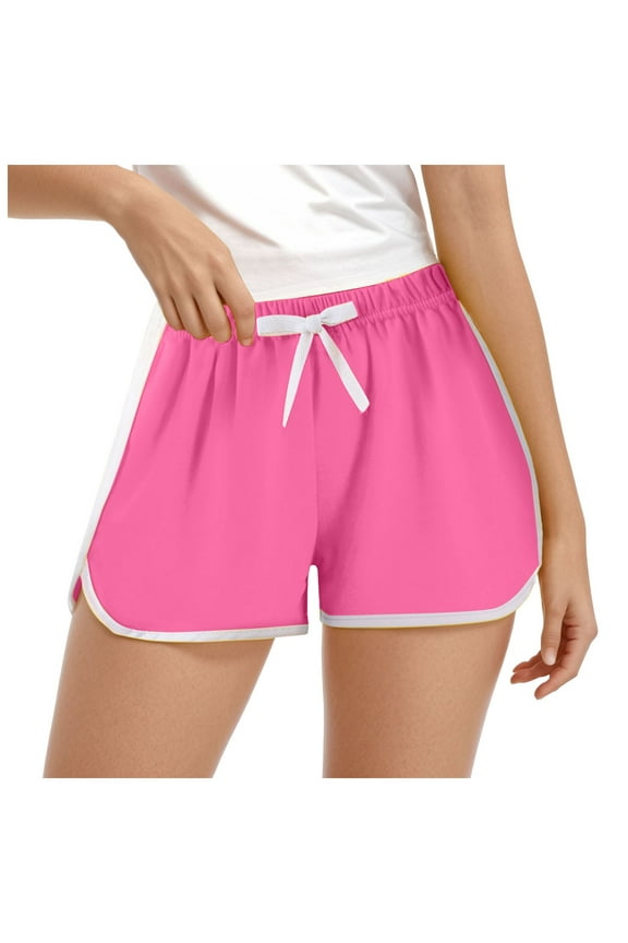 Toddler Girls Shorts Girls Shorts Girls Tennis Cheer Athletic Preppy Running Sports Shorts for Teen Girls,Hot Pink 15-16 Years