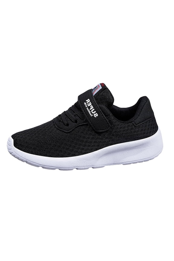 Toddler Shoes Girl Unisex-Child Leather Lightweight Breathable Knit Athletic Running Sneakers for Kids Shoes for Boys Girls,White 10-10.5 Years