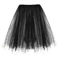 thumbnail image 1 of PEASKJP Tutus for Girls Baby Tulle Fluffy Ballet Tutu Skirt for Baby/Toddler/Little Girls Dress,Black 2-10 Years, 1 of 2