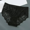 thumbnail image 1 of PEASKJP Underwear for Women Cotton Panties Tummy Control Womens Underwear Seamless Cotton Briefs Panties for Women Black L, 1 of 3