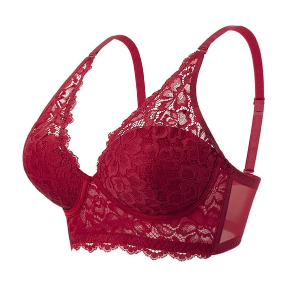 PEASKJP Women's Bras Seamless Plunge Demi Padded T-Shirt Bra Bras For ...