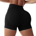 thumbnail image 1 of PEASKJP Women's Yoga Biker Shorts Tummy Control High Waist Quick-Dry Running Compression Shorts Workout Shorts for Women Black S, 1 of 5