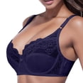 thumbnail image 1 of PEASKJP Womens Sports Bras Underwear for Women Wireless Bras With Support And Lift, Black 100C, 1 of 5
