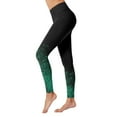 thumbnail image 1 of PEASKJP Womens Yoga Pants Casual Women's Casual Bootleg Yoga Pants V Crossover High Waisted Flare Workout Pants Leggings (Green,L), 1 of 4