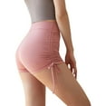 thumbnail image 1 of PEASKJP Yoga Shorts for Women Tummy Control High Waist Stretchy Hiking Shorts Yoga Shorts Workout Shorts Pink L, 1 of 5