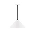 PEB42344Montclair Light WorksAxis 1 Light Cone Pendant81 Inches