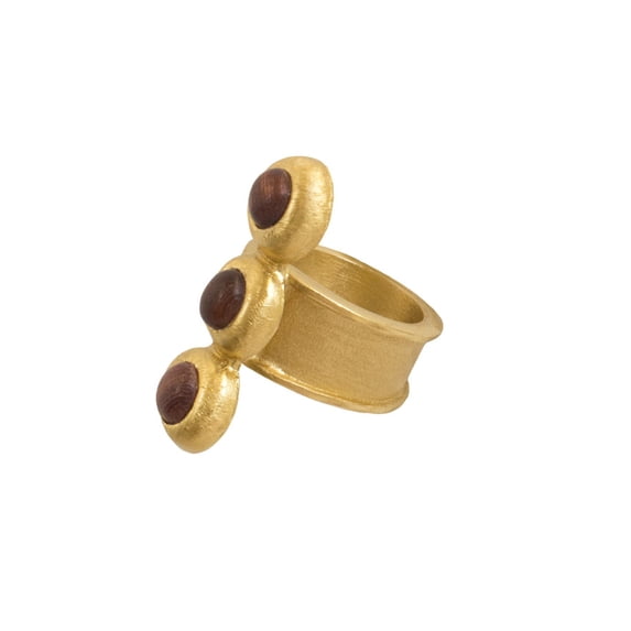 PEBBLE TRIPLE RING