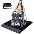 PEC Portable Wheelchair Scale Digital Medical Scales with Handles and