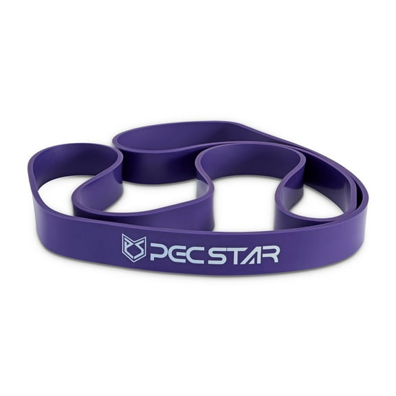 PEC STAR Resistance Bands, Exercise Loop bands and Workout Bands, Fitness Bands for Powerlifting and Resistance Training-Improve Mobility and Strength, Perfect for Body Stretching (PURPLE)