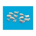 thumbnail image 1 of PECO HO Sheep & Lambs 12 PPC5110 HO Figures, 1 of 2