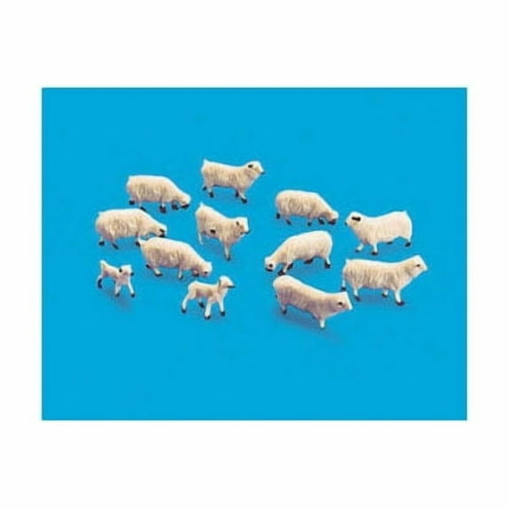 PECO HO Sheep & Lambs 12 PPC5110 HO Figures