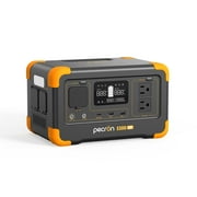 PECRON E300LFP 288Wh/600W Portable Power Station, UPS APP Control AC Outlet Fast Charging Solar Generator LiFePO4 Battery Generator For Home Emergency, Outdoor Camping, Road Travel, RV, Off-Grid