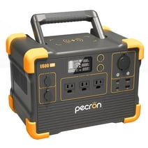 PECRON E600LFP Portable Power Station 614Wh/1200W Portable Generator LiFePO4 Battery Solar Generator for Camping RV Home Backup Outdoor Emergency