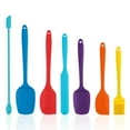 thumbnail image 1 of PECULA 7 Pieces Silicone Spatula Set, Food Grade Spatulas Silicone Heat Resistant (600°F) , BPA Free Spatulas, Silicone Spatula for Cooking Mixing & Baking Nonstick Cookware, 1 of 7