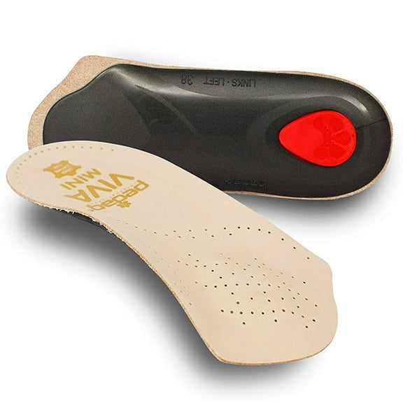 PEDAG 3/4 Insoles - new Viva Mini Cowhide (Tan), Size: 8L (179-8L)