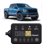 PEDAL COMMANDER for Ford F-150 Raptor F150 2011+ Throttle Response Controller Fits SVT, 3.5L Ecoboost, 5.4L V8, 6.2L V8, Raptor Performance Parts & Accessories - PC18