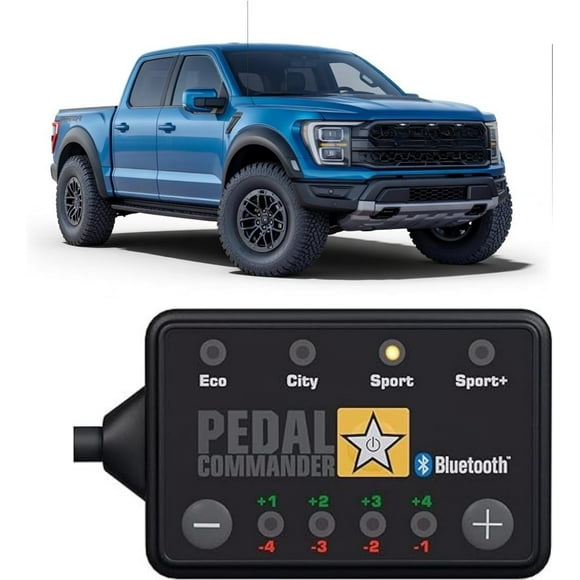 PEDAL COMMANDER for Ford F-150 Raptor F150 2011+ Throttle Response Controller Fits: SVT, 3.5L Ecoboost, 5.4L V8, 6.2L V8, Raptor Performance Parts & Accessories - PC18